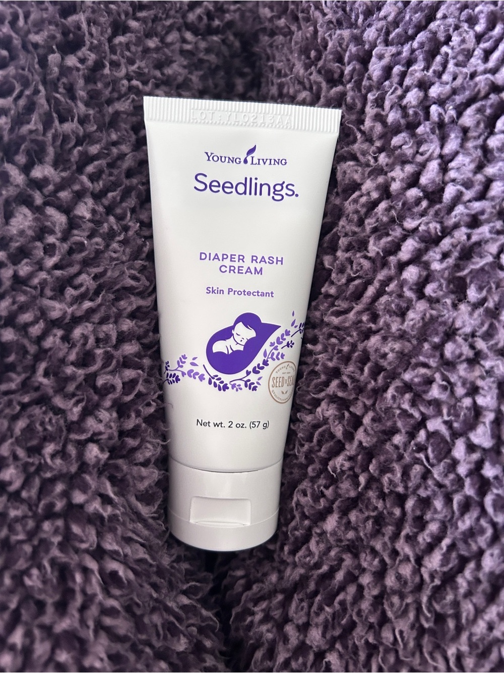 Young Living Seedlings Diaper Rash Cream & Baby Lotion. Brand New.